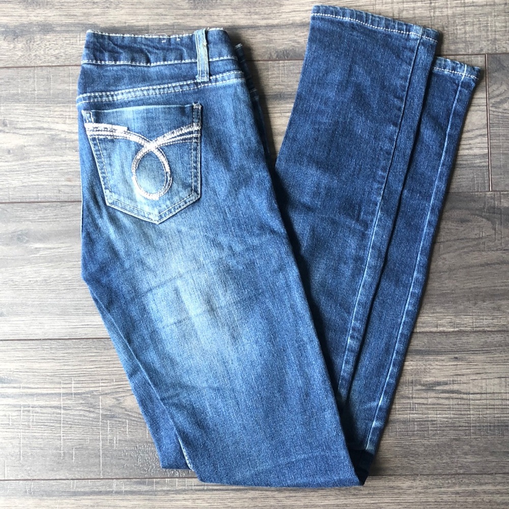 Low-Rise Skinny Jeans - Size 0 Long